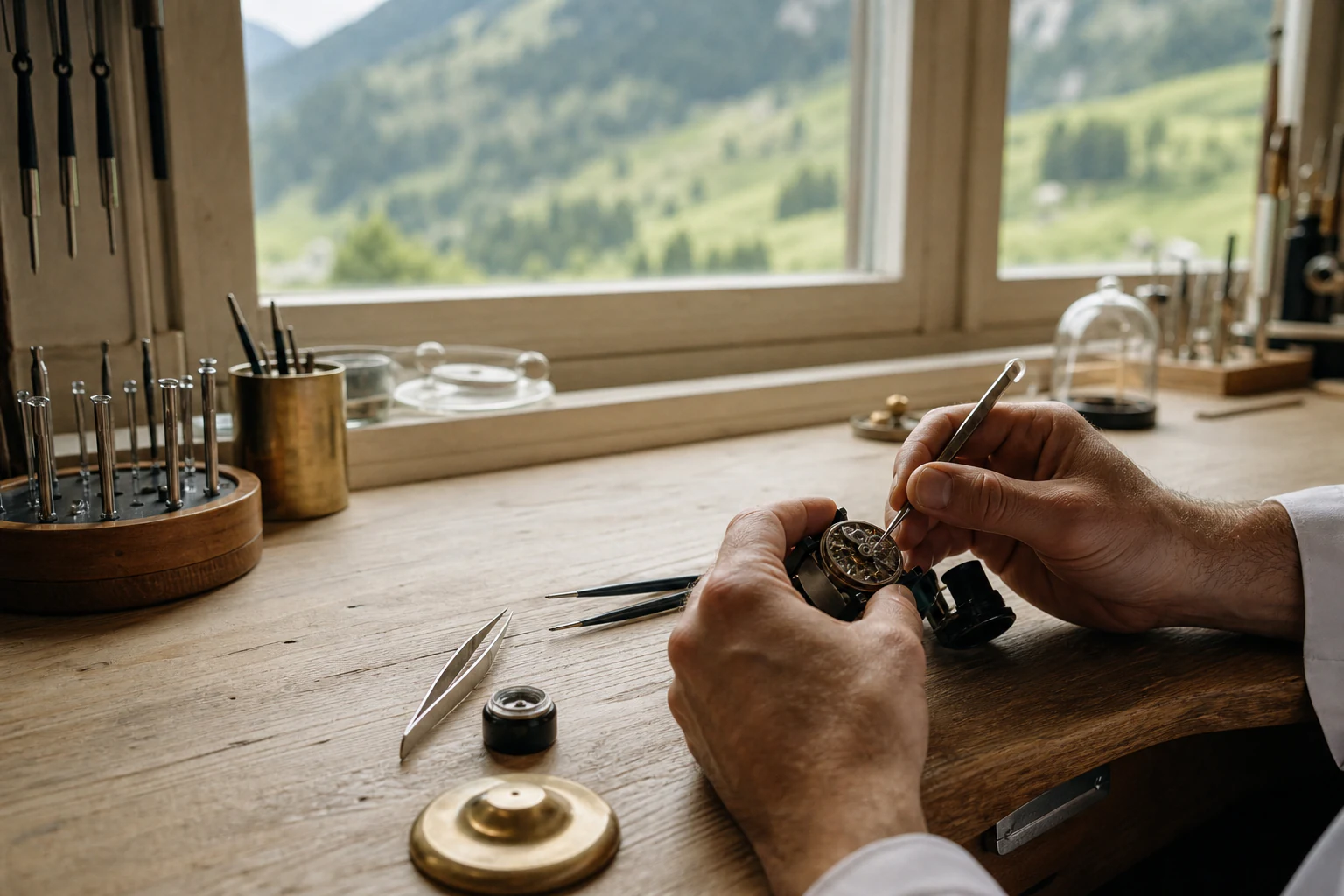 Fine Swiss watchmaking craftsmanship